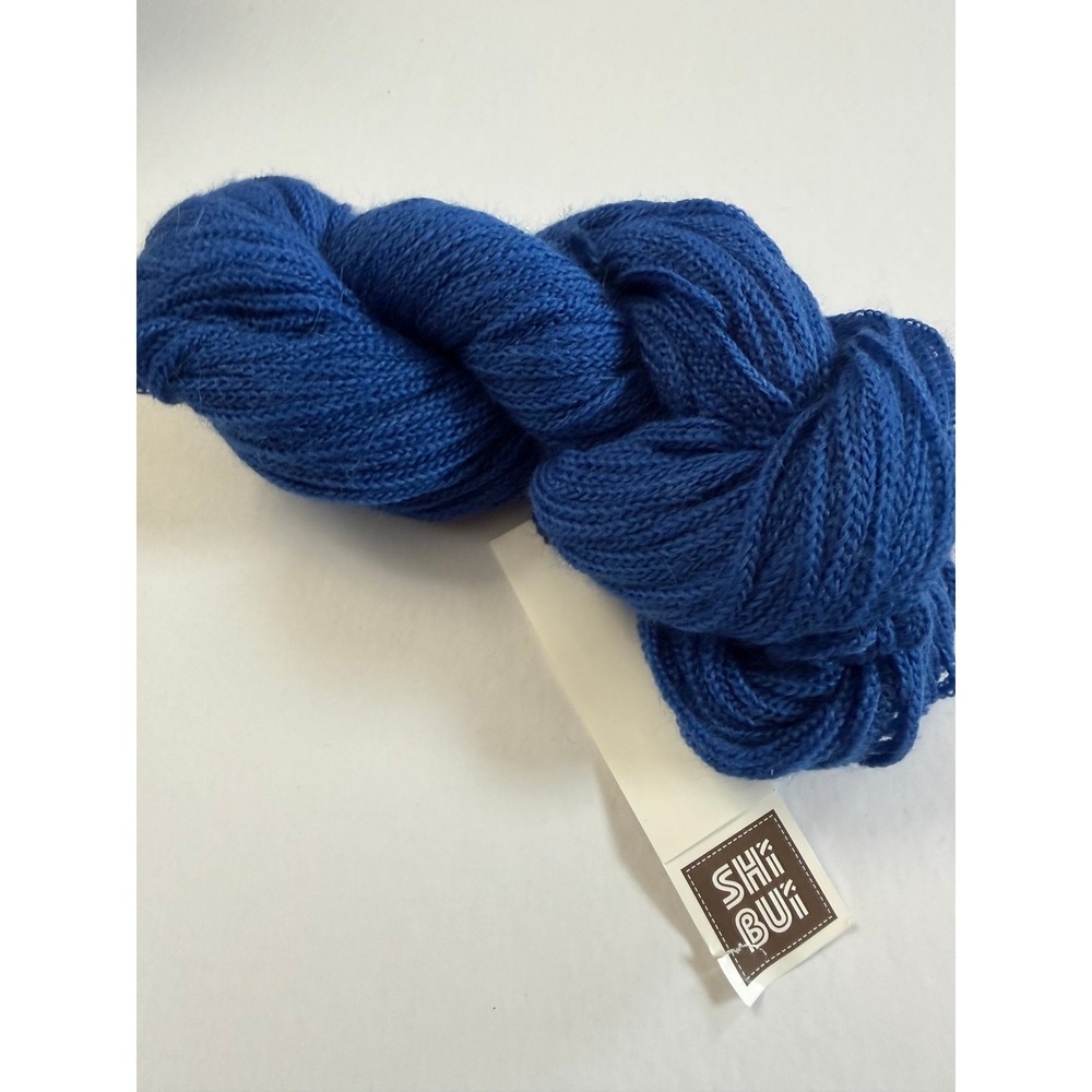 New Shibui Maai Yarn 50g Blueprint Blue Alpaca Merino Wool DK Discontinued